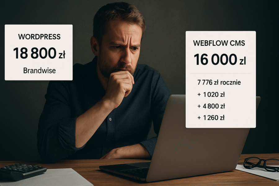 Jak wybrać tańszą ofertę na WWW i dopłacić 40000zł.