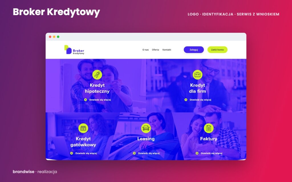 Broker Kredytowy — realizacja Brandwise