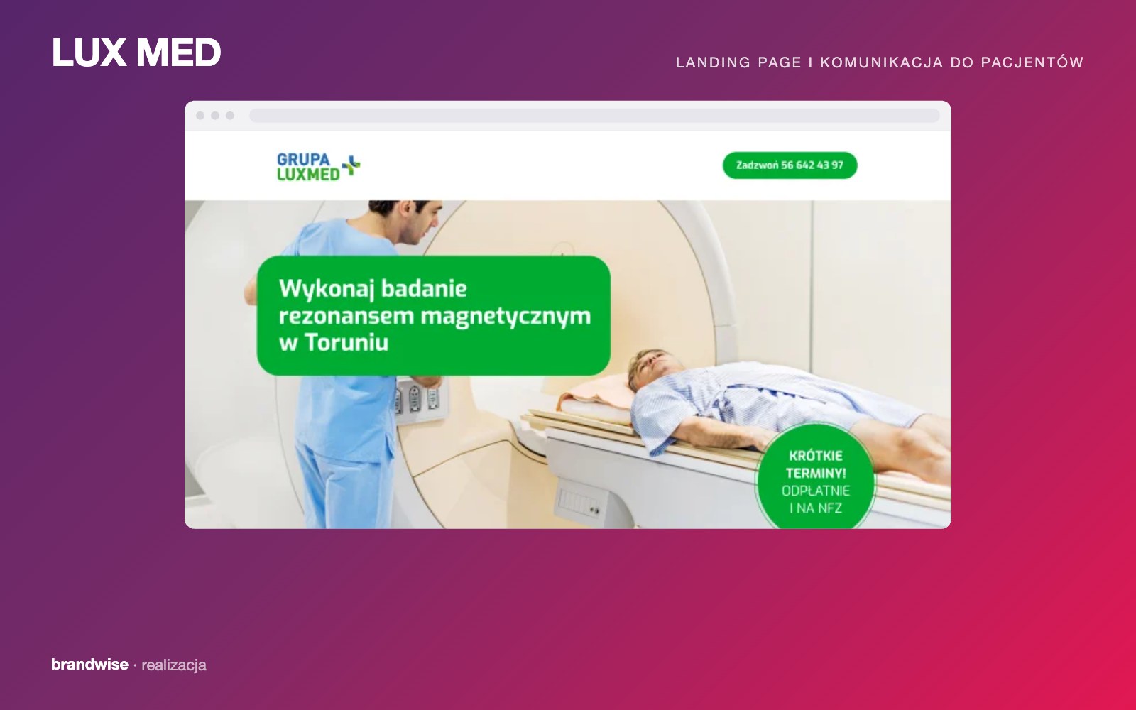 LUX MED — realizacja Brandwise