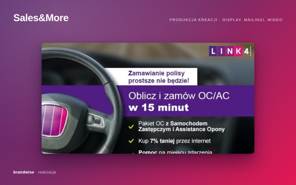 Sales&More — realizacja Brandwise